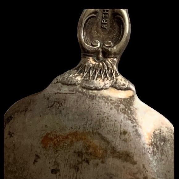 Arthur A Everts CO Jewelers Silver Plated Advertising Spoon Dallas, Texas - Picture 6 of 10